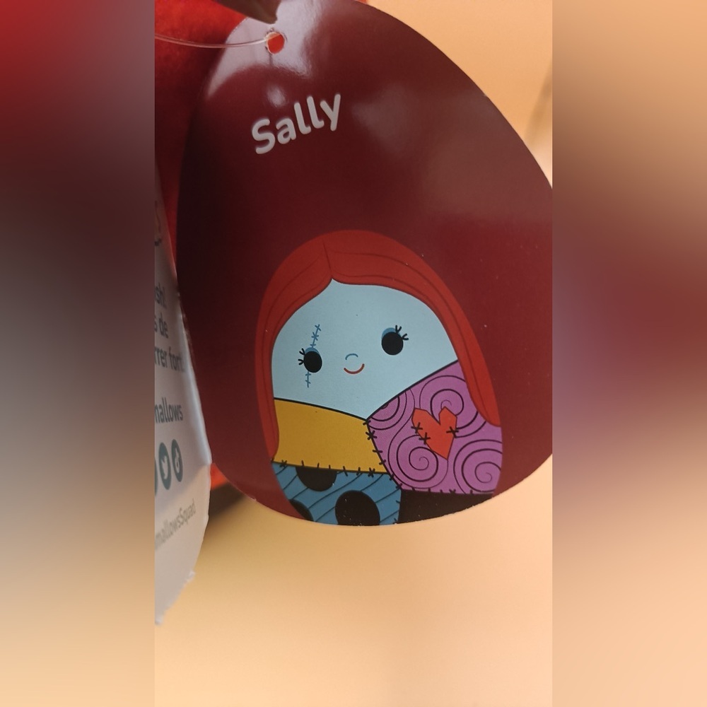 Sally Squishmallow Disney Tim Burtons The Nightmare Before Christmas - Picture 7 of 11